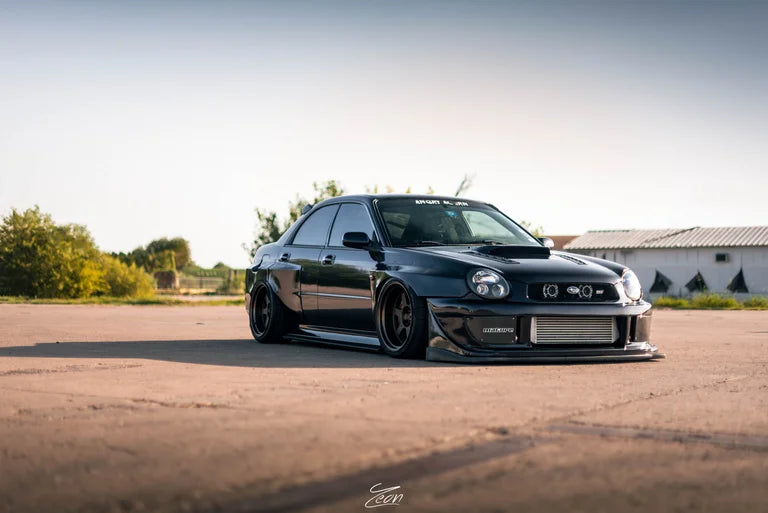 2002 wrx wide on sale body kit