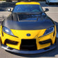 Toyota Supra A90/A91 2019-2022 Carbon Fiber Front Lip Style A and/or Carbon Fiber Side Skirts